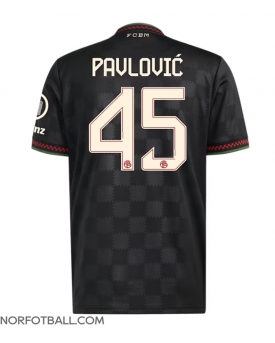 Billige Fotballdrakt Bayern Munich Aleksandar Pavlovic #45 Replika Tredjedrakt 2025-26 Kortermet Billige Fotballdrakt Bayern Munich Aleksandar Pavlovic #45 Replika Tredjedrakt 2025-26 Kortermet